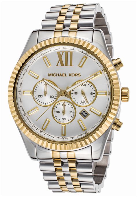 michael kors lexington chronograph men's watch|michael kors lexington watch mk8344.